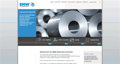 Desktop Screenshot of emw-stahlservice.de